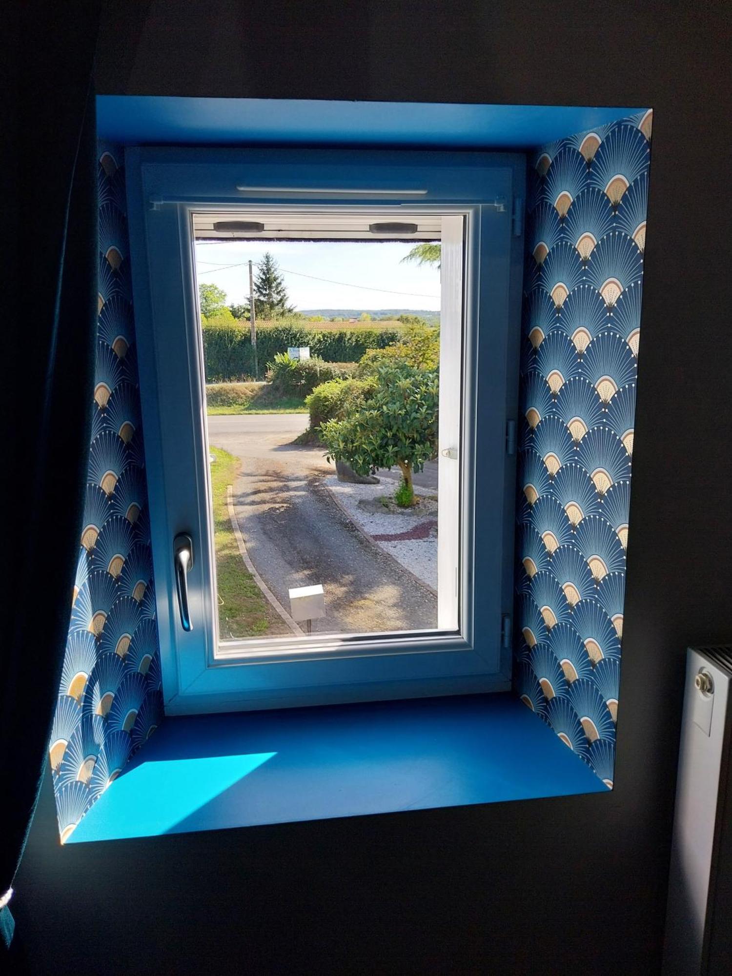 Au Granit Bleu Bed & Breakfast Faye-l'Abbesse Bagian luar foto