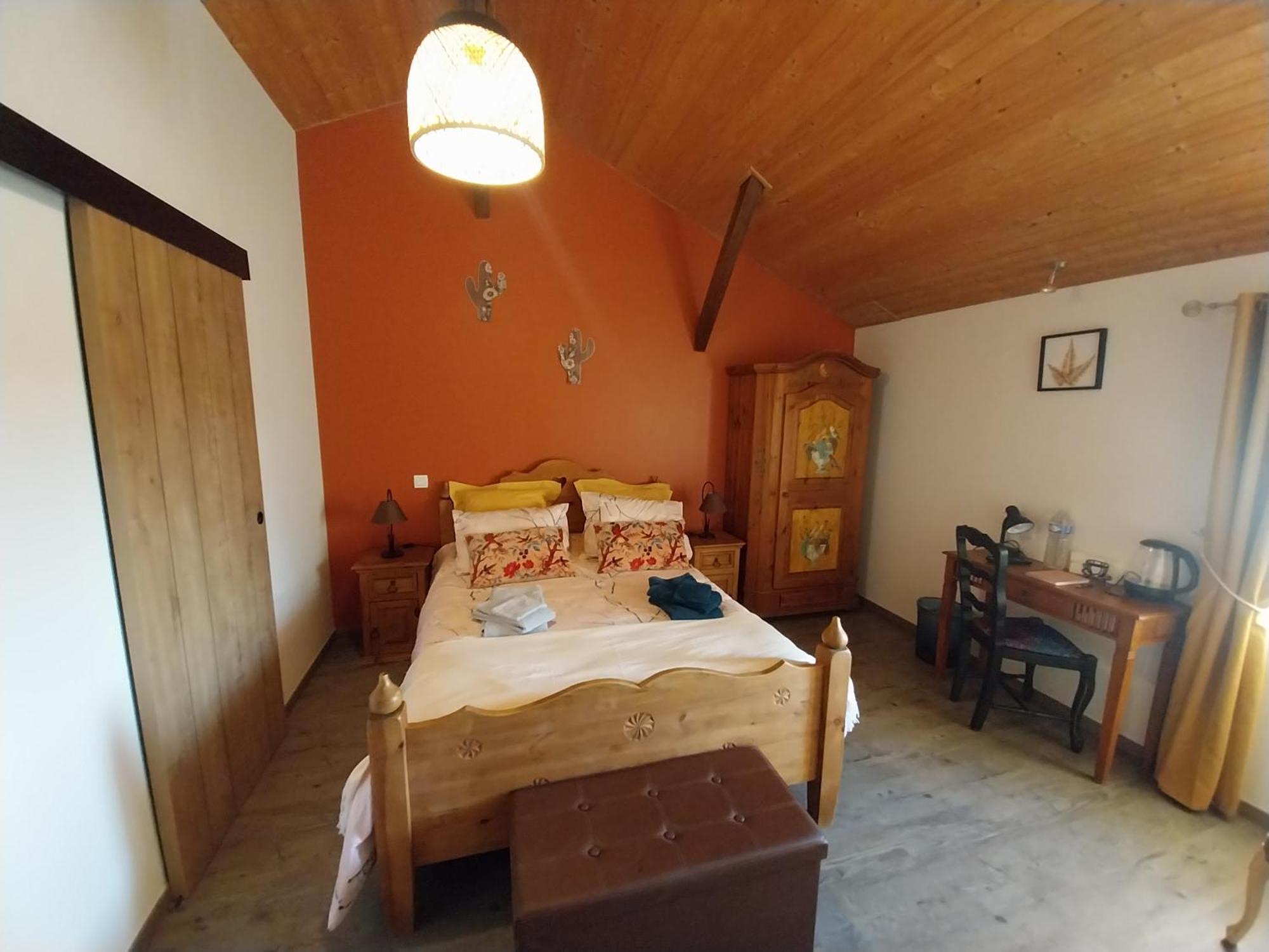 Au Granit Bleu Bed & Breakfast Faye-l'Abbesse Bagian luar foto